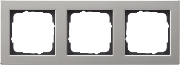 GIRA Cov Fr  3-G Gira E2 Stainl Steel