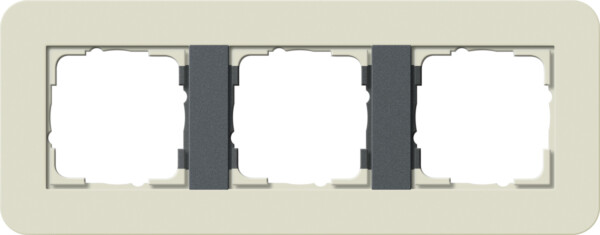 GIRA Cov Fr  3-G Gira E3 Sand/Anthra