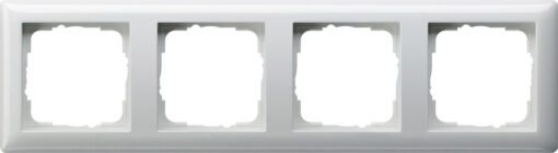GIRA Cov Fr  4-G Standard 55 P White