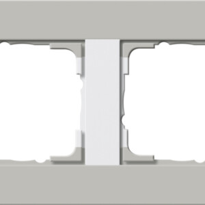 GIRA Cov Fr  4-G Gira E3 Grey/P White