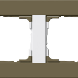 GIRA Cov Fr  4-G Gira E3 Umber/P White