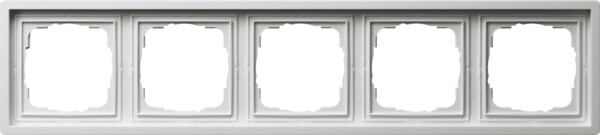 GIRA Cov Fr  5-G Gira F100 P White