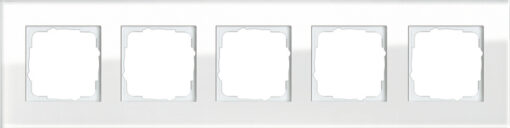 GIRA Cov Fr  5-G Gira Esprit White Gl
