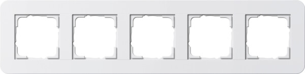 GIRA Cov Fr  5-G Gira E3 P White/P White