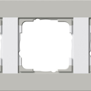 GIRA Cov Fr  5-G Gira E3 Grey/P White