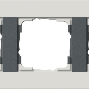 GIRA Cov Fr  5-G Gira E3 Light Grey/Anthra