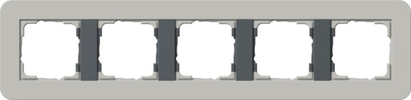 GIRA Cov Fr  5-G Gira E3 Grey/Anthra