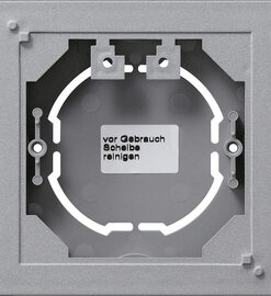 GIRA Sm Hous  1-G Flat System 55 C Alum
