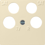 GIRA Central Pl  4-G Accessories Cr White