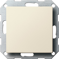 GIRA Blank Cov Pl  Sup Ring System 55 Cr White