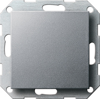 GIRA Blank Cov Pl  Sup Ring System 55 C Alum