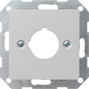 GIRA Cov  Sup Ring Devices Ø 22 5 Mm System 55 Grey M