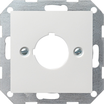 GIRA Cov  Sup Ring Devices Ø 22 5 Mm System 55 P White