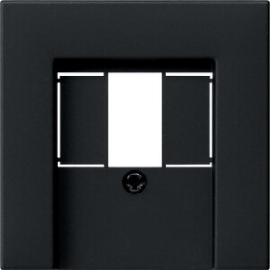 GIRA Cov  Tae Usb System 55 Black M
