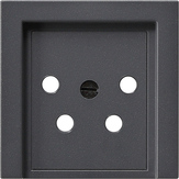 GIRA Cov  Kpn Conn Box 4-P System 55 Anthra