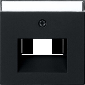 GIRA Cov  In Sp  Uae/Iae + Network Conn Box System 55 Black M