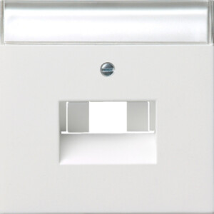 GIRA Cov  In Sp  Uae/Iae + Network Conn Box Gira F100 P White