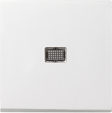 GIRA Rocker Ctr Win  Large System 55 P White