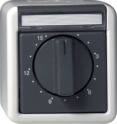 GIRA Time Sw  2-P 15 Min In Sp  Wp Sm Grey