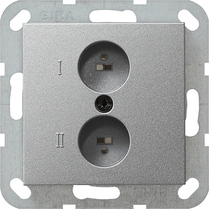 GIRA Stereo Speaker Sock  System 55 C Alum