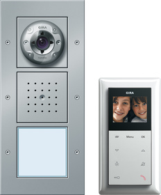 GIRA Sfh Video Kit Door Communication C Alum