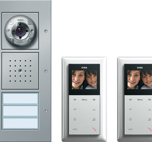 GIRA Tfh Video Kit Door Communication C Alum
