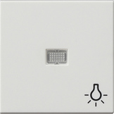 GIRA Rocker Ctrl Win  Large + Sym Light System 55 P White M