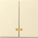 GIRA Rocker 2-G Ctrl Win  System 55 Cr White
