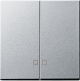 GIRA Rocker 2-G Ctrl Win  System 55 C Alum
