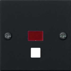 GIRA Cov  Ctrl Win Large Pull-Cord Sw /Btn System 55 Black M