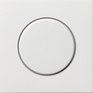 GIRA Cov  Knob Gira F100 P White