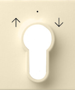 GIRA Cov  Key Sw /Btn System 55 Cr White