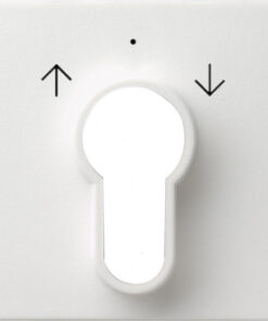 GIRA Cov  Key Sw /Btn System 55 P White