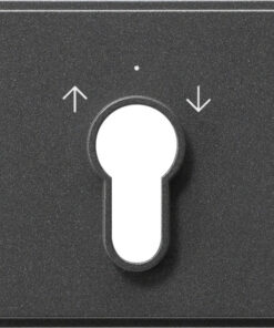 GIRA Cov  Key Sw /Btn Gira Tx_44 (Wp Fm) Anthra