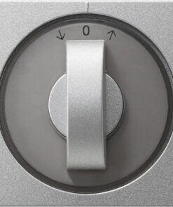 GIRA Cov  Toggle Sw  Time Sw  + Blind Sw /Btn System 55 C Alum