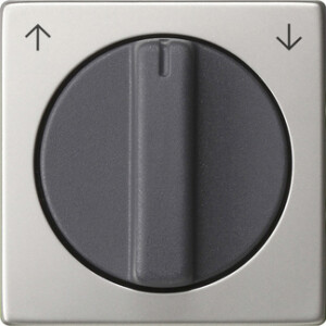 GIRA Cov  Toggle Sw  Blind Sw /Btn System 55 Stainl Steel