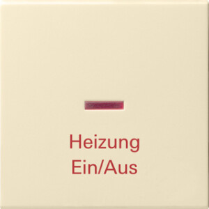 GIRA Rocker Ctrl Win  + Impr Heizung Ein/Aus System 55 Cr White