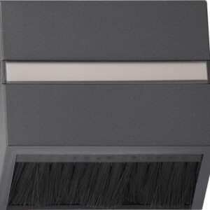 GIRA Plug-In Cov Cap Adapter Fr  System 55 Anthra