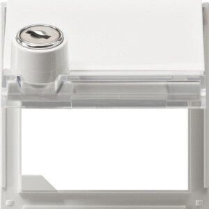 GIRA Adapter Fr  Hc Id Lock + In Sp  Gira Tx_44 (Wp Fm) P White