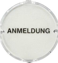 GIRA Plug-In Cov Cap Clear Info F  Light Sig  Accessories