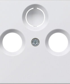 GIRA Cov  Coax Antenna Sock  System 55 P White M