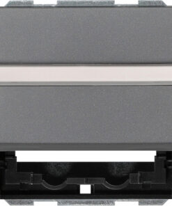GIRA Data Cap Sup Ring + In Sp  System 55 Anthra