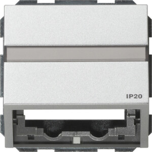 GIRA Data Cap Sup Ring + In Sp  Gira Tx_44 C Alum