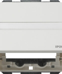 GIRA Data Cap Sup Ring + In Sp  Gira Tx_44 P White