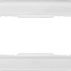 GIRA Cov Fr  2-G W/O Cb Gira Studio White Gl