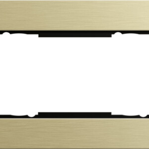 GIRA Cov Fr  2-G W/O Cb Gira Esprit Alum Light Gold(Anod )