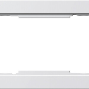 GIRA Cov Fr  2-G W/O Cb Gira E2 P White