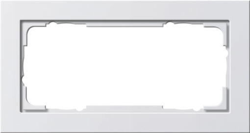 GIRA Cov Fr  2-G W/O Cb Gira E2 P White
