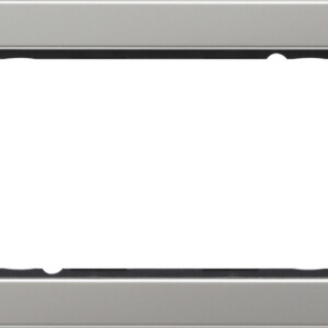 GIRA Cov Fr  2-G W/O Cb Gira E2 Stainl Steel