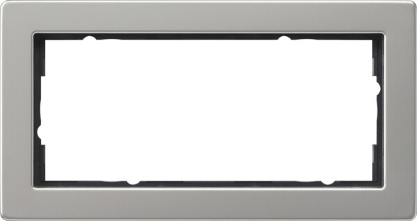 GIRA Cov Fr  2-G W/O Cb Gira E2 Stainl Steel